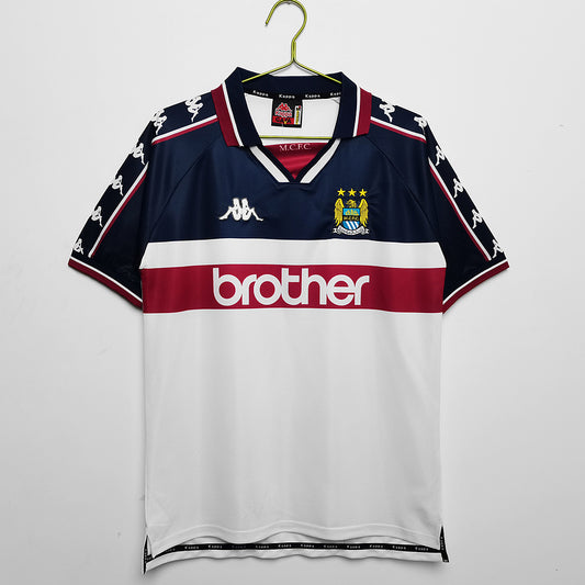 1997-98 Manchester City Away Jersey - High-Quality Replica