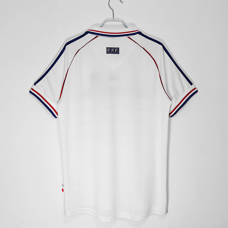 1998 France Away Kit - High-Quality Replica