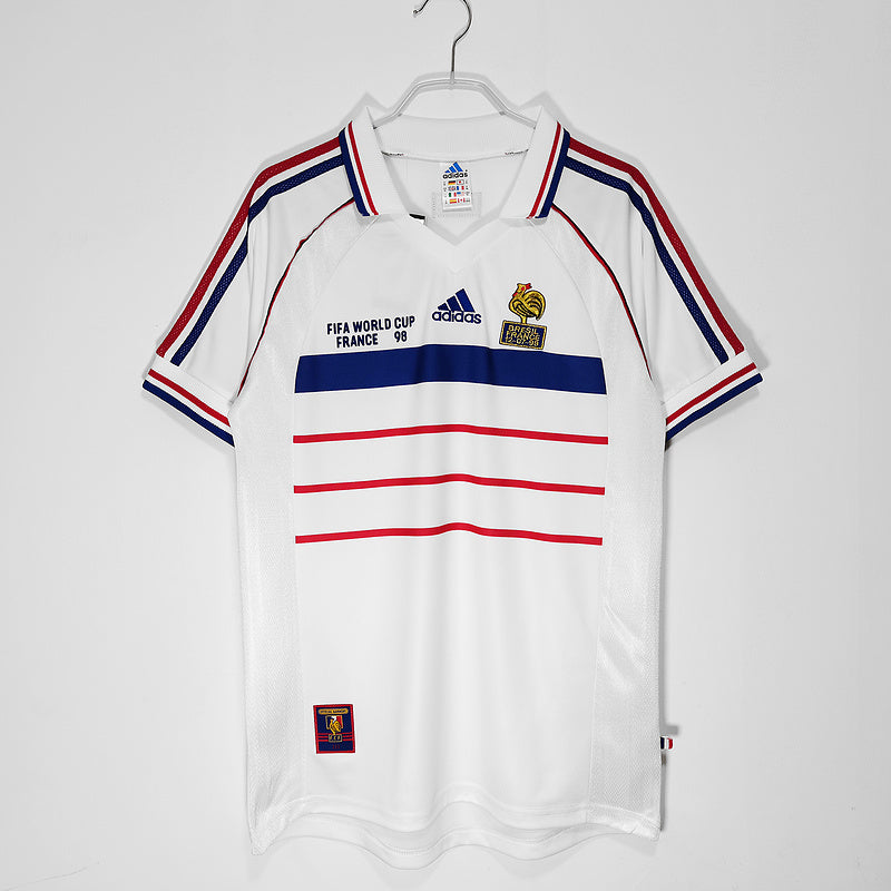 1998 France Away Kit - High-Quality Replica