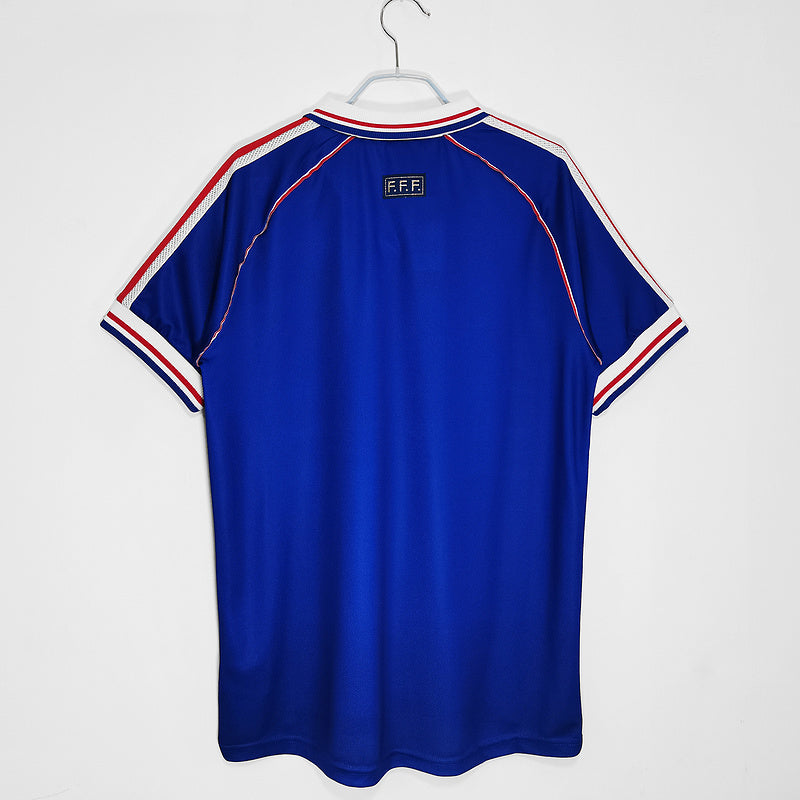 1998 France Home Kit - High-Quality Replica