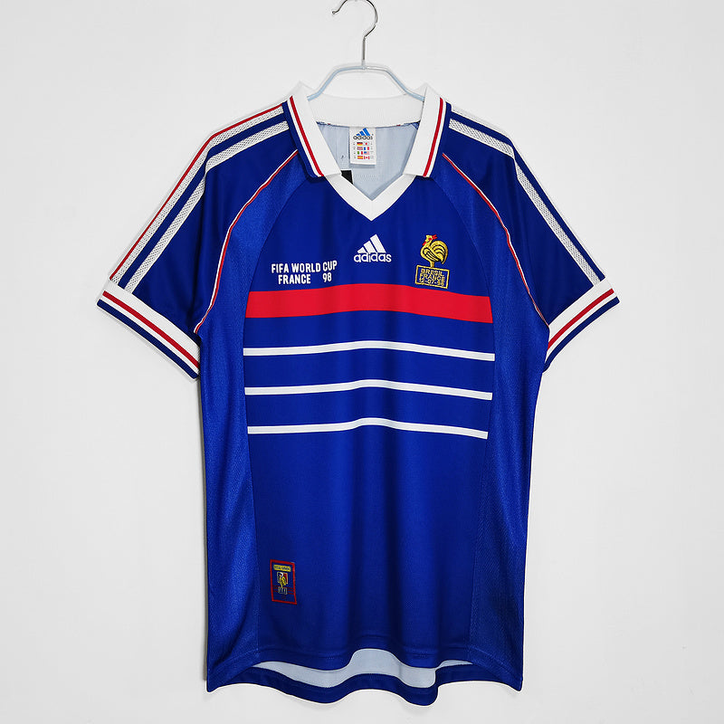 1998 France Home Kit - High-Quality Replica