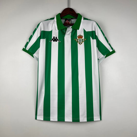 2000-01 Real Betis Home Retro Kit - High-Quality Replica