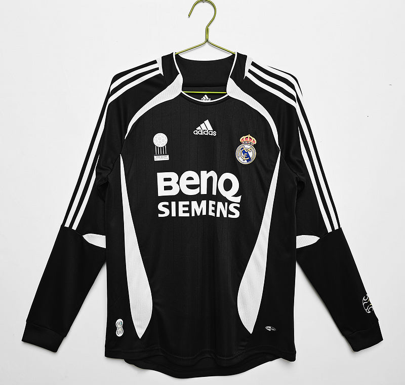 2006-07 Real Madrid Third Kit Long Sleeve - High-Quality Replica