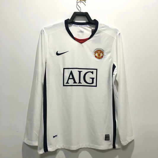 Retro 2008-09 Manchester United Away Jersey - High-Quality Replica