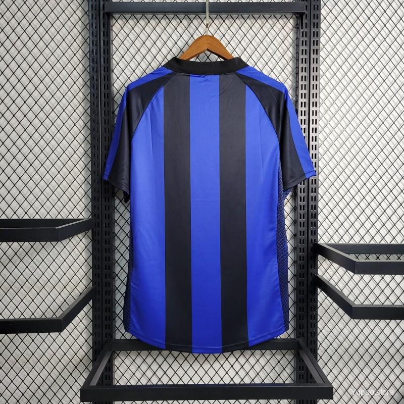 Retro 01-02 Inter Milan Home Jersey - High-Quality Replica