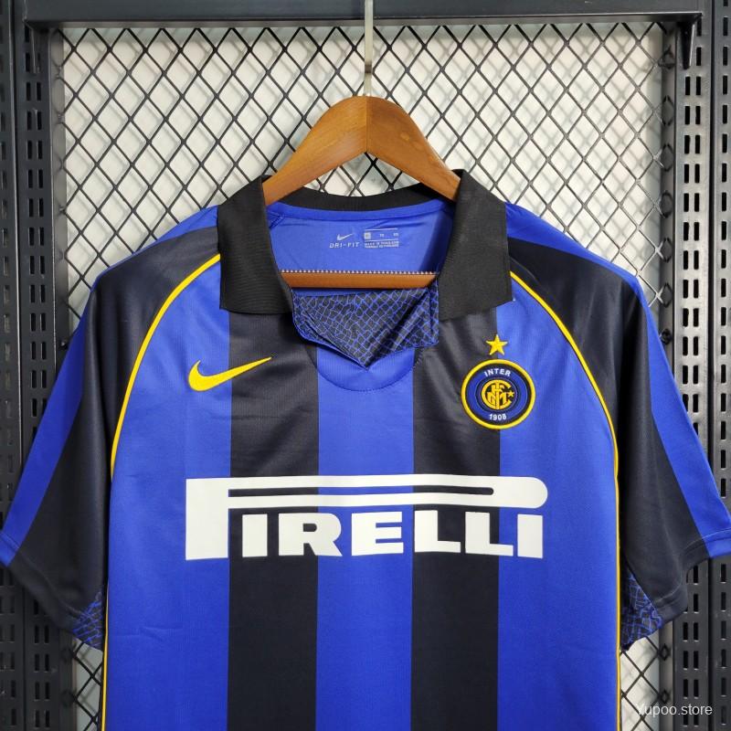 Retro 01-02 Inter Milan Home Jersey - High-Quality Replica