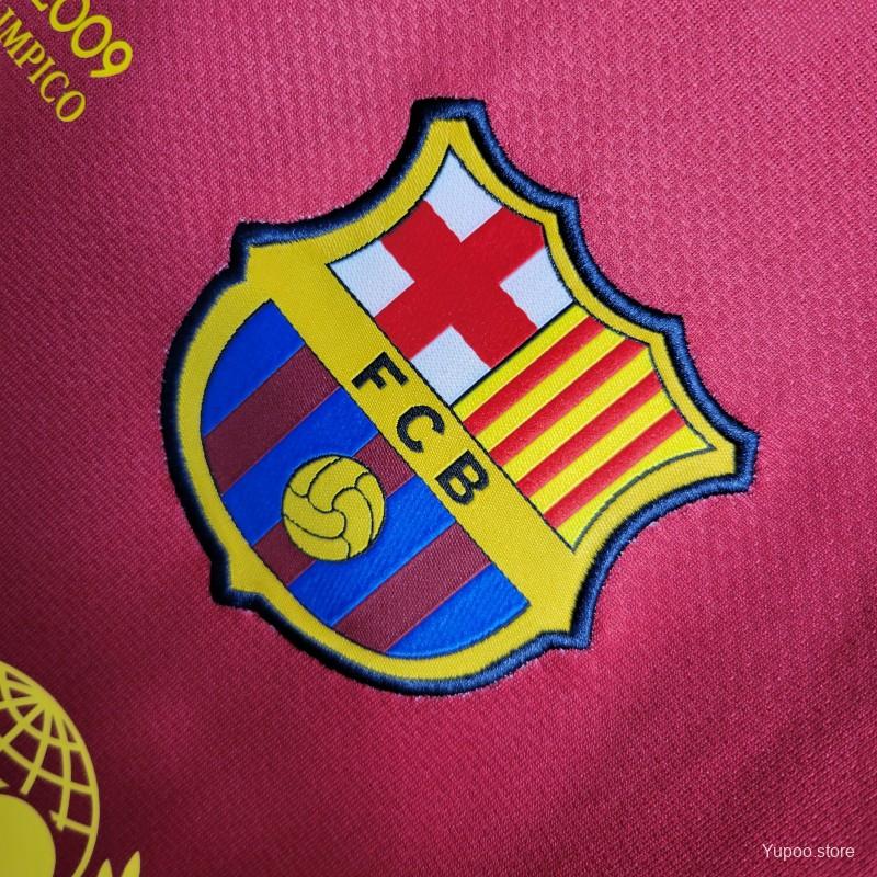 Retro 08-09 Barcelona Home Soccer Jersey - High-Quality Replica