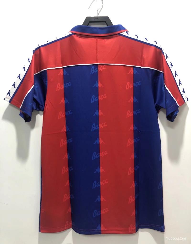 Retro 92/95 Barcelona Home Soccer Jersey - High-Quality Replica