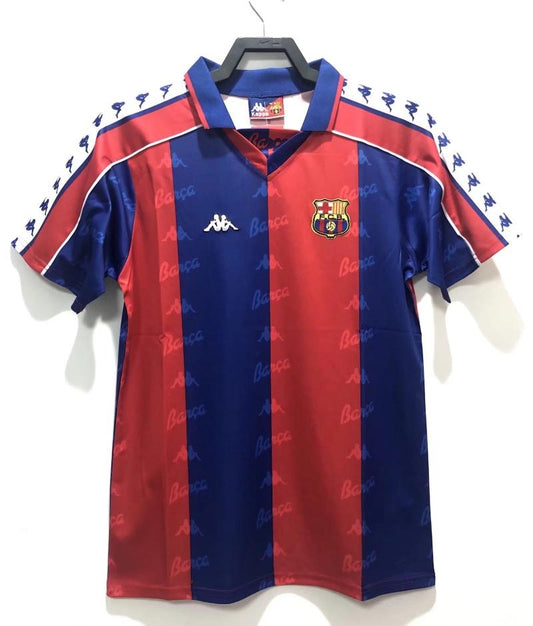 Retro 92/95 Barcelona Home Soccer Jersey - High-Quality Replica