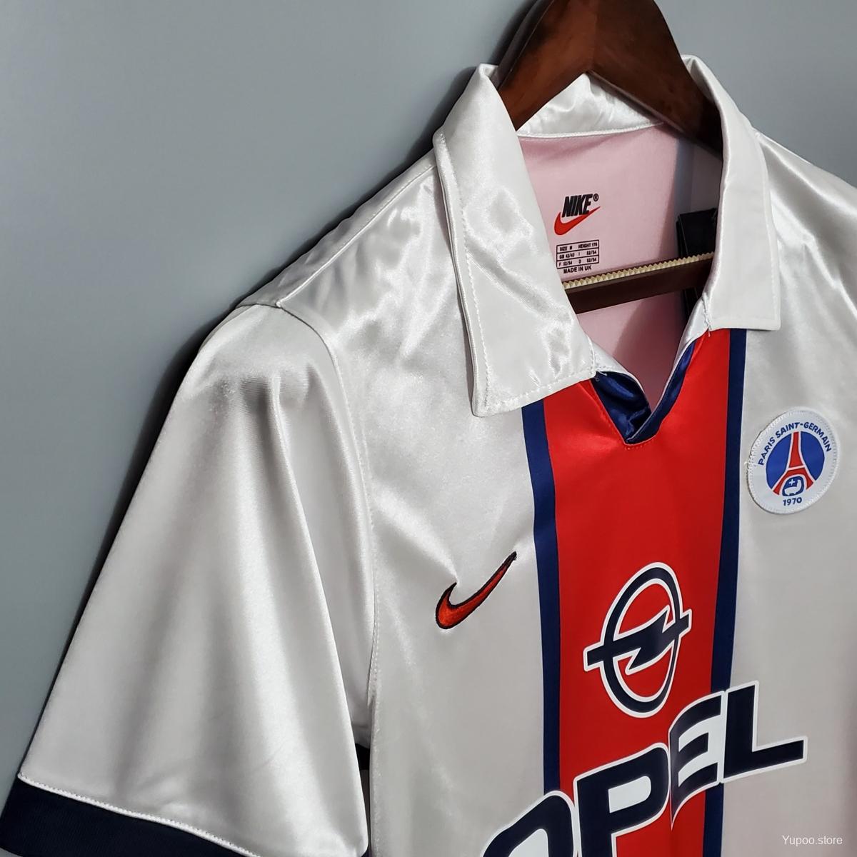 Retro 98/99 PSG Away Soccer Jersey - High-Quality Replica