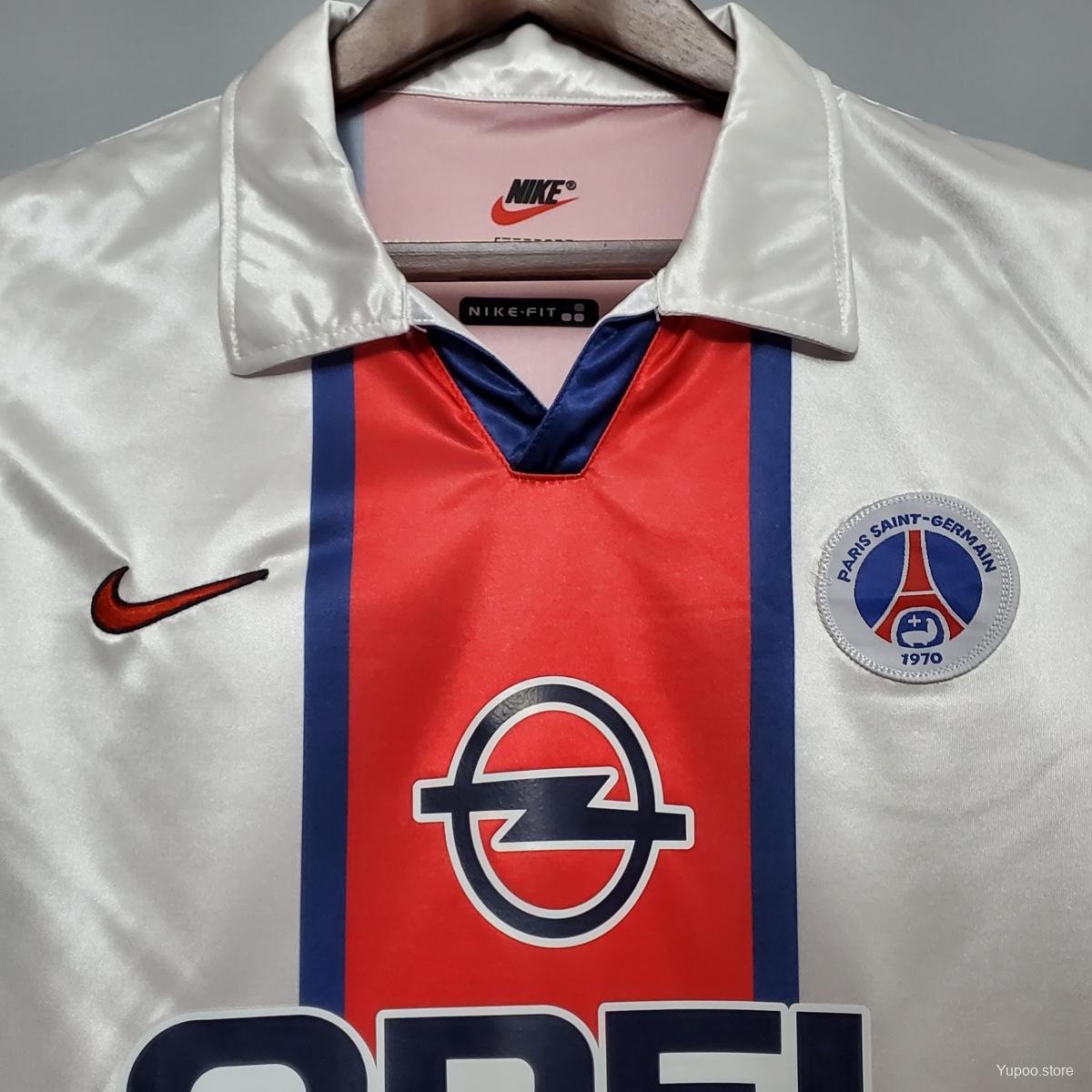 Retro 98/99 PSG Away Soccer Jersey - High-Quality Replica