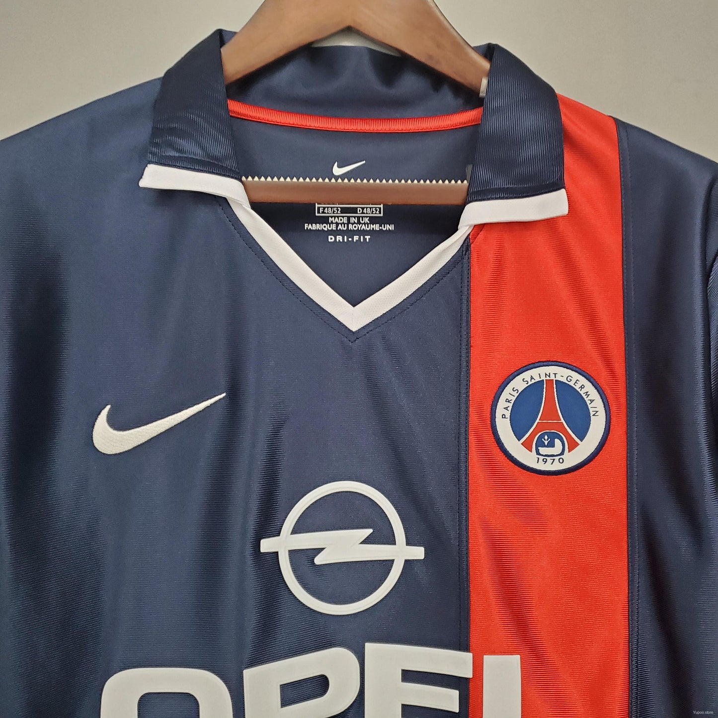 Retro PSG 01/02 Home Soccer Jersey - High-Quality Replica