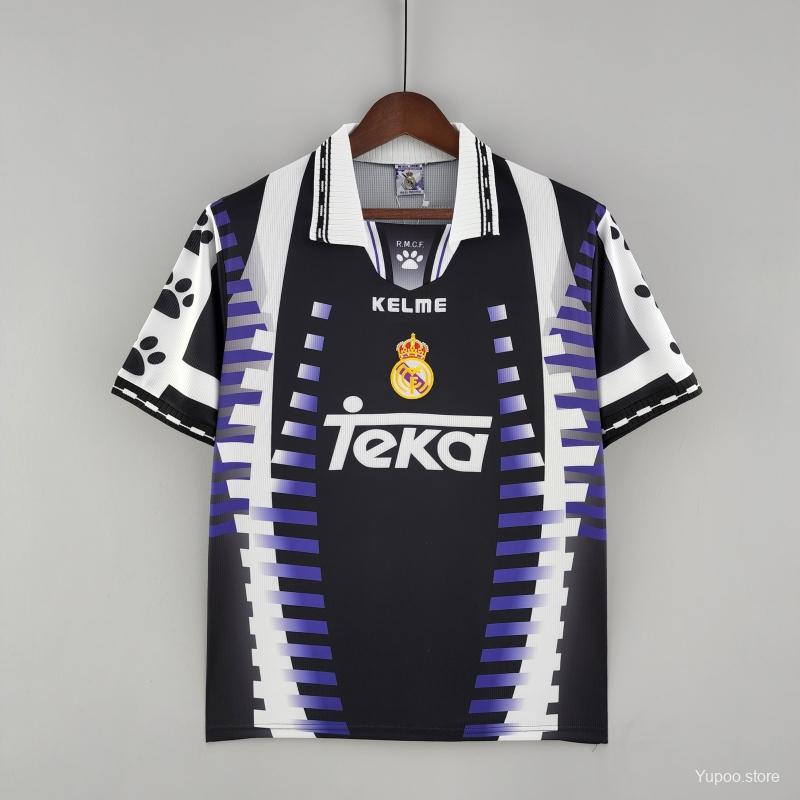 Retro Real Madrid 97/98 Third Soccer Jersey - High-Quality Replica